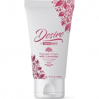 Крем массажный SWISS NAVY Desire Massage Cream Lavender с лавандой, 150мл Крем массажный SWISS NAVY Desire Massage Cream Lavender с лавандой, 150мл