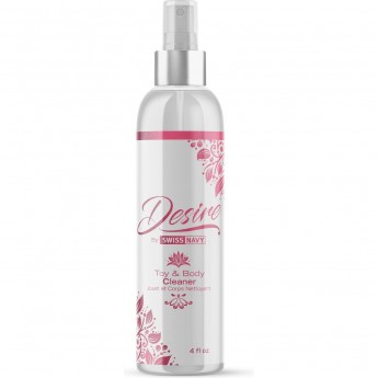 Очищающий спрей для игрушек и тела SWISS NAVY Desire Toy & Body Cleaner 118мл Очищающий спрей для игрушек и тела SWISS NAVY Desire Toy & Body Cleaner 118мл